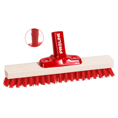 Product Ξύλινη Σκούπα Proline 14306 με Συνθετική Τρίχα 3Cm, Click System, 30cm base image
