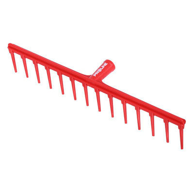 Product Τσουγκράνα Proline πλαστική 14316, 14 δόντια, 54cm, κόκκινη base image