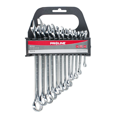 Product Proline Σετ Γερμανοπολύγωνα Κλειδιά 35312, 6-22mm, Din 3110, Crv, 12τμχ base image