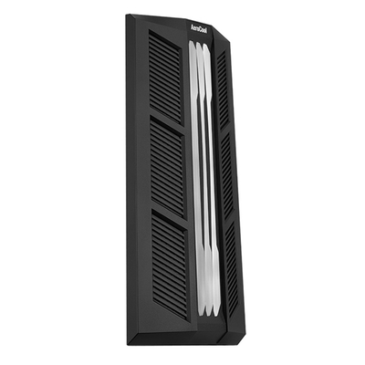 Product Ανταλλακτικό Μπροστινό Πάνελ Aerocool για PC case PRIME-G-BK-V1 RGB LED base image