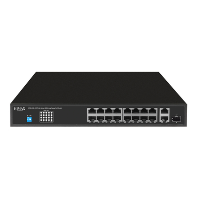 Product Network Switch Himax PoE PS11602FE-L, 16x PoE/2x Ethernet/2x SFP έως 1000Mbps base image