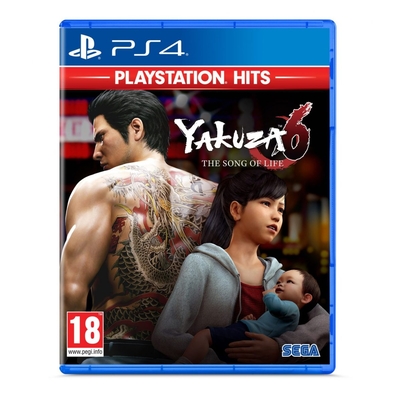 Product PS4 SEGA YAKUZA 6: SONG OF LIFE PS4 base image