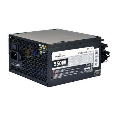 Product Τροφοδοτικό 550W Powertech PT-1102, ATX, 120mm Fan base image