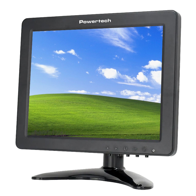 Product Οθόνη CCTV Powertech LED PT-1108 8" 1024x768, IPS, HDMI/VGA/AV/BNC/USB, μαύρη base image