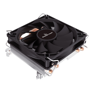 Product Ψύκτρα CPU Powertech PT-1115, low profile, TDP 130W base image