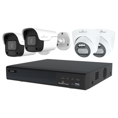 Product Καταγραφικό Powertech NVR με 4 Κάμερες PT-1233, 4K, 4Mp, 9 Κανάλια base image