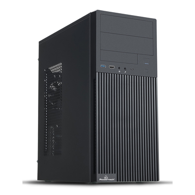 Product Κουτί Η/Υ Powertech Pt-1308 Με 550W Psu, Atx, 330X175X405Mm, Μαύρο base image