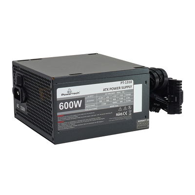 Product Τροφοδοτικό 600W Powertech Pt-1310, Atx, 120Mm Fan base image