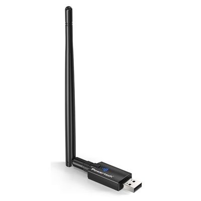 Product Αντάπτορας Δικτύου USB Powertech & Bluetooth 5.3 PT-1386, 900Mbps WiFi 6 base image