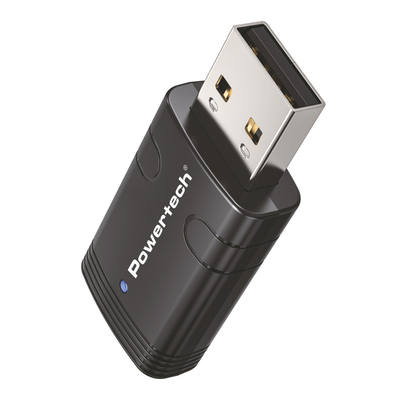 Product Αντάπτορας Δικτύου USB Powertech & Bluetooth 5.3 PT-1387, 900Mbps WiFi 6 base image