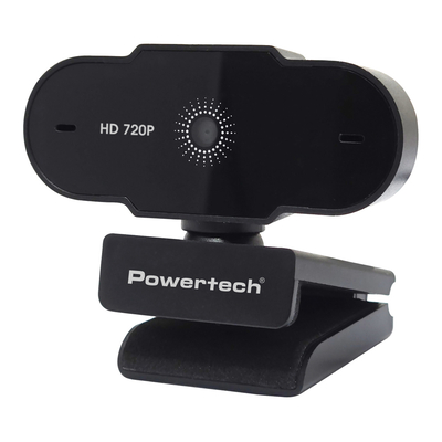 Product Webcam Powertech Pt-1426, 0.9Mp, 720P Hd, Fixed Εστίαση, 1.5M, Μαύρη base image