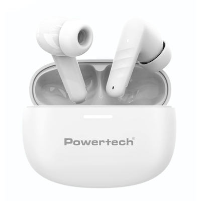 Product Handsfree Ακουστικά Powertech Pt-1432, True Wireless, 35/300mAh, Λευκά base image