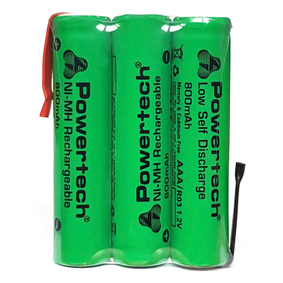Product Επαναφορτιζόμενες Μπαταρίες Powertech PT-790 800mAh, AAΑ HR03, 3τμχ base image