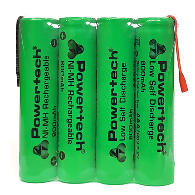 Product Επαναφορτιζόμενες Μπαταρίες Powertech PT-791 800mAh, AAΑ HR03, 4τμχ base image