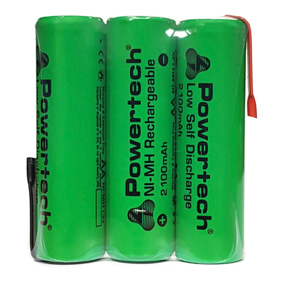 Product Επαναφορτιζόμενες Μπαταρίες Powertech PT-793 2100mAh, AΑ HR6, 3τμχ base image