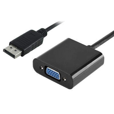 Product Αντάπτορας Displayport Σε Vga Powertech Pth-028 1920x1200p Μαύρο base image