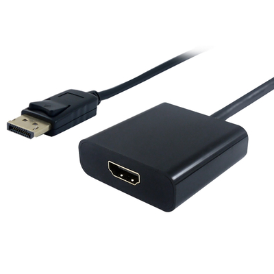 Product Αντάπτορας DisplayPort Powertech σε HDMI PTH-031, passive, μαύρο base image