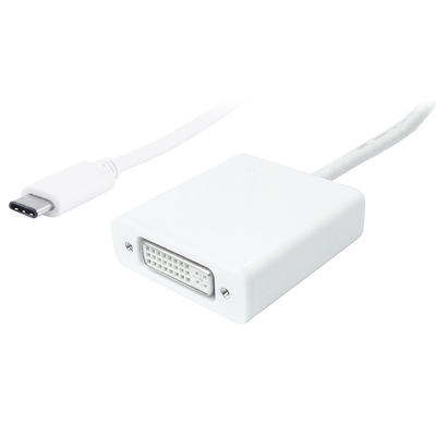 Product Αντάπτορας USB Powertech Type-C σε DVI PTH-036, 4K, λευκό base image