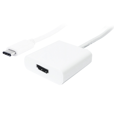 Product Αντάπτορας USB Powertech Type-C σε HDMI PTH-037, 4K, λευκό base image