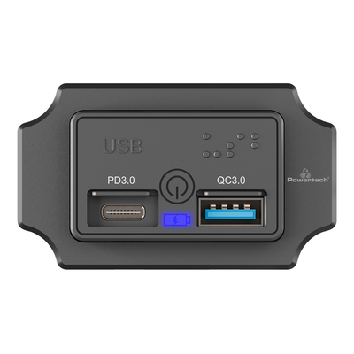 Product Πρίζα Σκάφους Powertech Πρίζα USB & Οχήματα Ptl-009, USB & USB-C, 36W base image