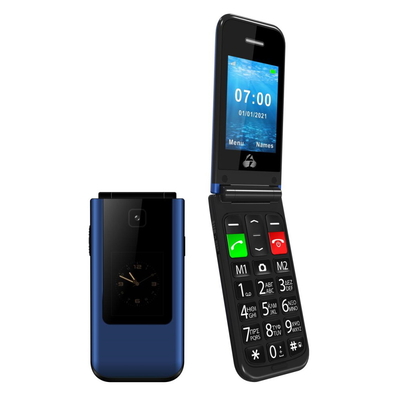 Product Κινητό Powertech Sentry Dual II, 2 οθόνες, SOS Call, μπλε base image
