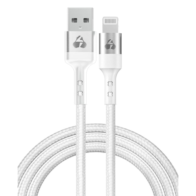 Product Καλώδιο USB Powertech σε Lightning PTR-0126, 12W 2.4A, copper, 1m, λευκό base image