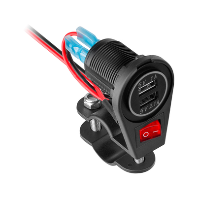 Product Φορτιστής Μοτοσυκλέτας Peiying 2xUSB 3100mA base image
