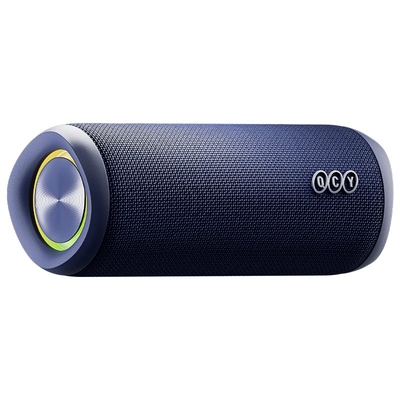 Product Φορητό Ηχείο Bluetooth QCY SP7 Blue - Stereo 40W, Mic for Calls, RGB Light Show base image