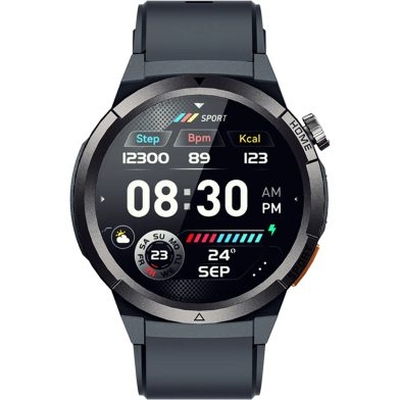 Product Smartwatch QCY Active GX S12 Black 1,43" AMOLED HD 466x466 Metal Crown & Call HD BT IP68 base image