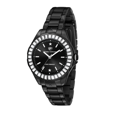 Product Γυναικείο Ρολόι Chiara Ferragni R1953101501 (36mm) Μεταλλικό Μπρασελέ Μαύρο base image
