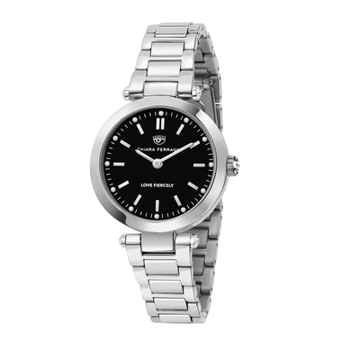 Product Γυναικείο Ρολόι Chiara Ferragni R1953103506 (34mm) Μεταλλικό Μπρασελέ Ασημί base image