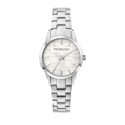 Product Γυναικείο Ρολόι Trussardi R2453141509 (32mm) Μεταλλικό Μπρασελέ Ασημί base image