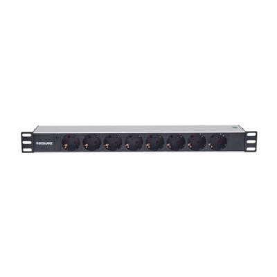 Product Πολύπριζο Για Rack Intellinet 8 Θέσεων, Καλώδιο 1.6m Μαύρο base image