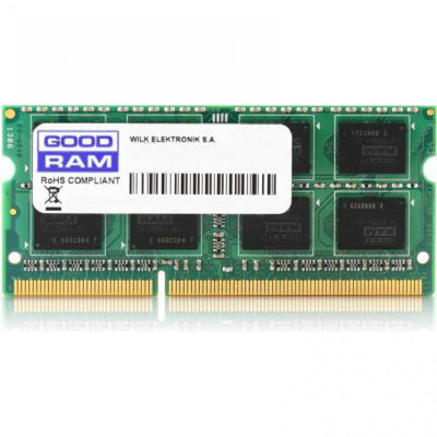 Product Μνήμη RAM Φορητού DDR3 4GB PC1600 CL11 GoodRam base image