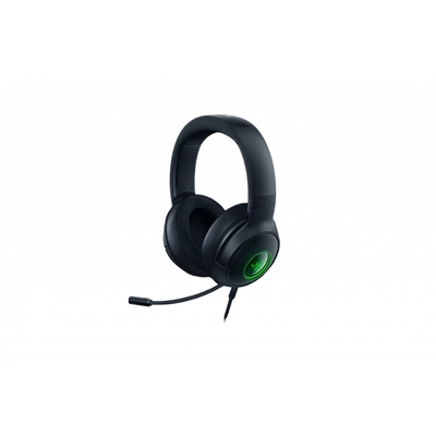 Product Headset Razer Kraken V3 X Usb Rgb Chroma 7.1 Gaming Ultra Light 40 Mm Driver base image
