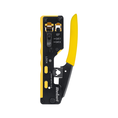 Product Πρέσα Ακροδεκτών Δικτύου Rebel RJ45/RJ12 base image