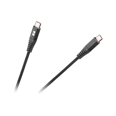 Product Καλώδιο USB Rebel type C 1m M/M μαύρο base image