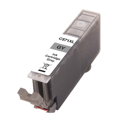 Product Μελάνι Συμβατό Premium Inkjet για Canon, 571 XL, 12.2ml, Gray base image