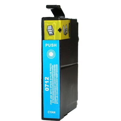 Product Συμβατό InkJet για Epson No 712, 13ml, κυανό base image