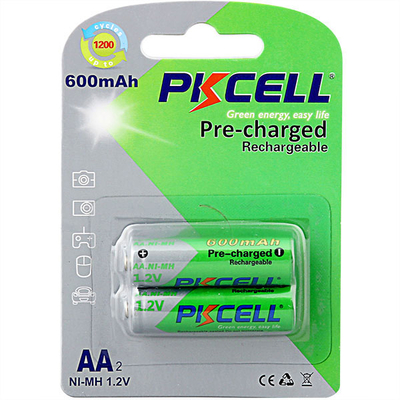 Product Επαναφορτιζόμενες Μπαταρίες Pkcell RTU AA 600-2B (2τμχ) base image