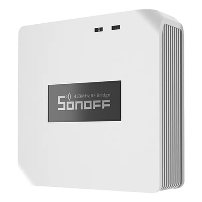 Product Smart Hub Sonoff RF bridge 433MHz RF-BRIDGER2, WiFi, λευκό base image