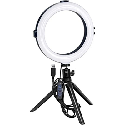 Product Ring Light White Shark RING LED LIGHT MOONLIGHT 20CM base image