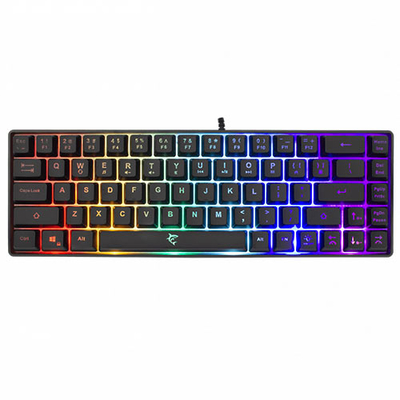 Product Πληκτρολόγιο Ενσύρματο White Shark RGB Gaming MEMBRANE RONIN Black base image