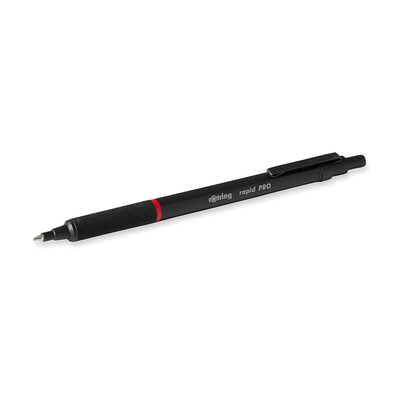 Product Στυλό Rotring Rapid Pro Ballpoint Pen Matt black with Refill M-Blue base image