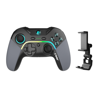 Product Gamepad Roar Ασύρματο Rr-0022, Switch/Pc/iOS/Android, Bluetooth, Μαύρο base image