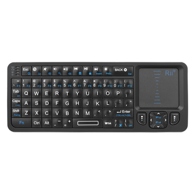 Product Πληκτρολόγιο Ασύρματο Riitek Mini K06, Backlit, Bluetooth/2.4Ghz, Μαύρο base image