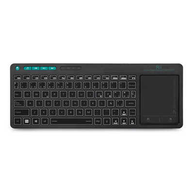 Product Πληκτρολόγιο Ασύρματο Riitek Mini K18+ με touchpad, RGB backlit, 2.4GHz base image