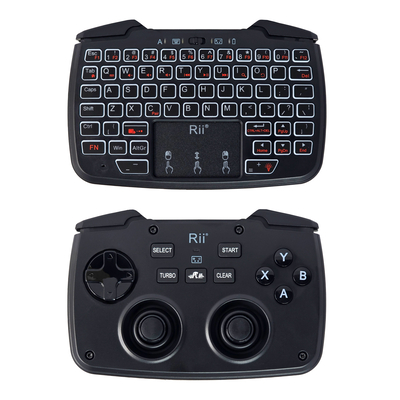 Product Riitek Ασύρματο Gamepad Riitek & πληκτρολόγιο RK707, backlit, 2.4GHz, Μαύρο base image