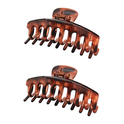 Product Κλιπ Μαλλιών Roxxani Rxn-0014, Καφέ, 11Cm, 2Τμχ base image