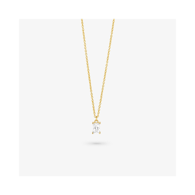 Product Γυναικείο Κολιέ Radiant Ry000065 (50cm) από Ατσάλι Golden base image